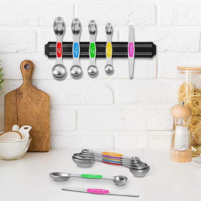 Magnetic Measuring Spoons Set - Image 7