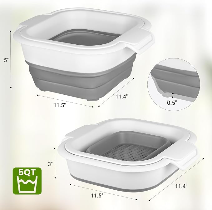ROTTOGOON Collapsible Colander Set - Image 2