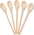 Cooking Wooden Spoons, MORGLES 14-Inch Serving Spoons by Morgles