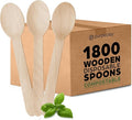 Wooden Disposable Spoons by Purpleclay