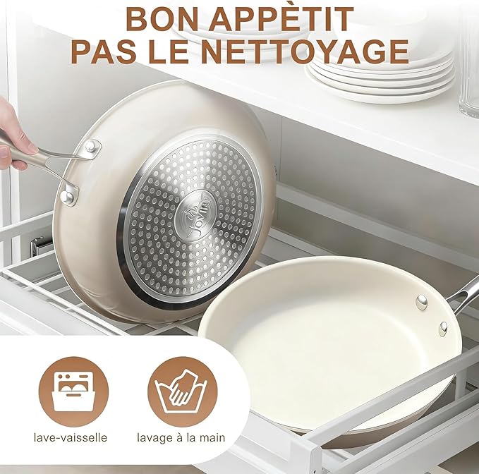 11 Inch Ceramic Nonstick Frying Pan - Image 9