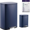 happimess HPM1006J Connor Rectangular 13-Gallon Trash Can by Happimess