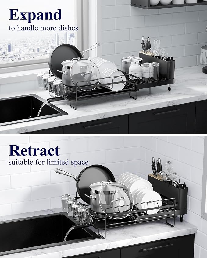 Kitsure Large Dish Drying Rack - Image 4