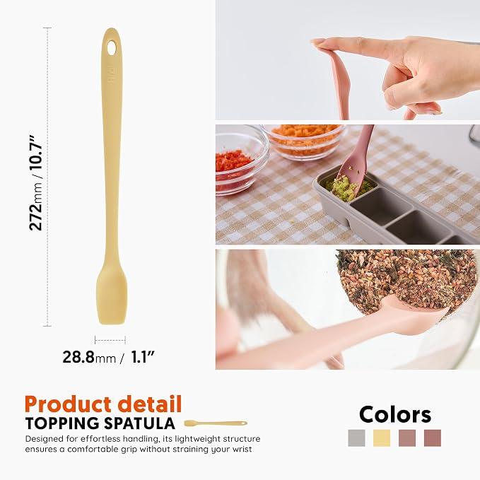 Platinum Silicone Topping Spatula - Image 2
