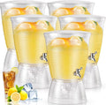 Tioncy 5 Pcs Acrylic Beverage Dispenser by Tioncy