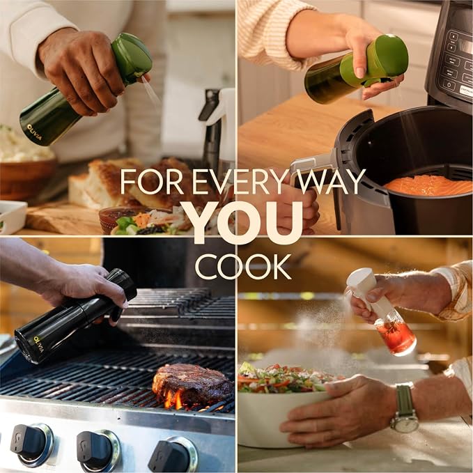 FLAIROSOL OLIVIA SIGNATURE Advanced Kitchen Oil Sprayer Technology, Fine Mist & - Image 8