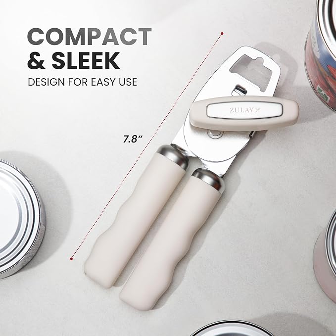 Zulay Kitchen Heavy Duty Stainless Steel Can Opener Manual - Image 2