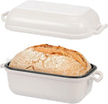 Enameled Cast Iron Dutch Oven for Sourdough Bread Baking, Dutch Oven Pot by RYEDE