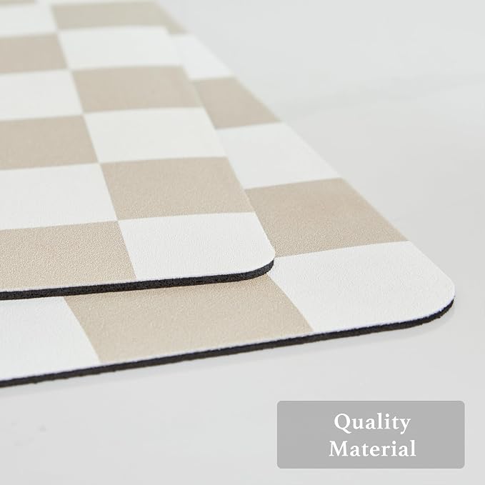 Ohocut Checkered Dish Drying Mat - Image 6