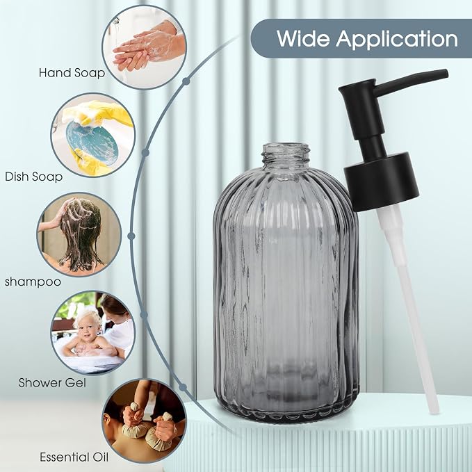 Topsky Glass Soap Dispenser - Image 6