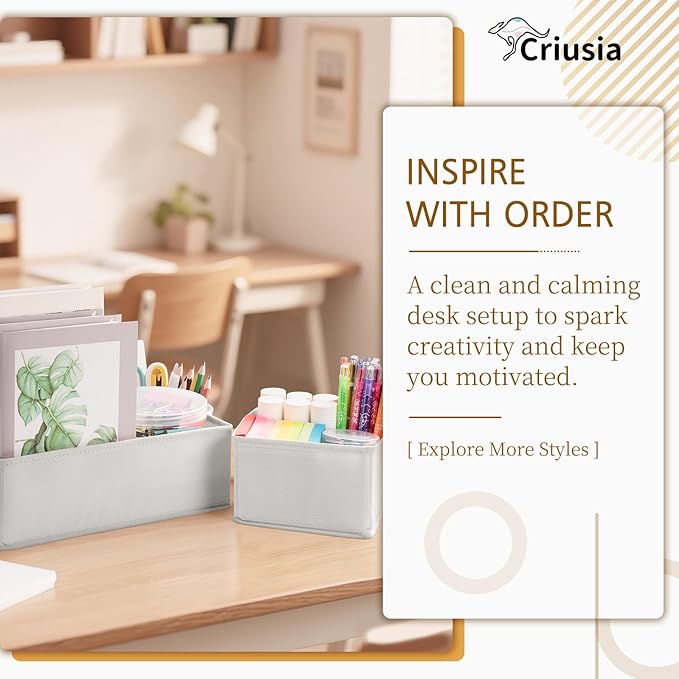 Criusia 26 Pack Drawer Organizer - Image 8