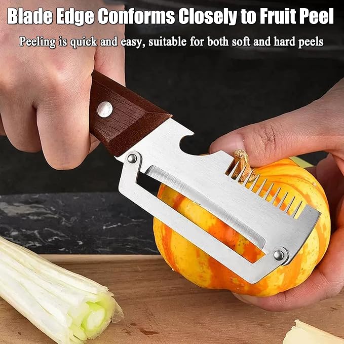 2026 Upgraded Multi-Functional Vegetable Peeler, Premium Vegetable Peeler - Image 4