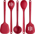Silicone Kitchen Cooking Utensil Set: U-Taste High Heat Resistant 13.6in Long by U-Taste