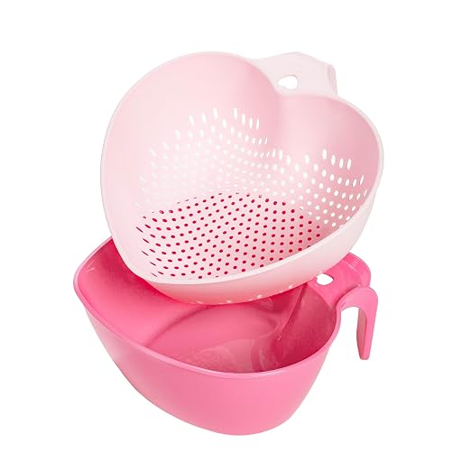 Paris Hilton Heart Bowl & Colander Set, Nesting 2-Piece Design by TheWorldofParisHilton