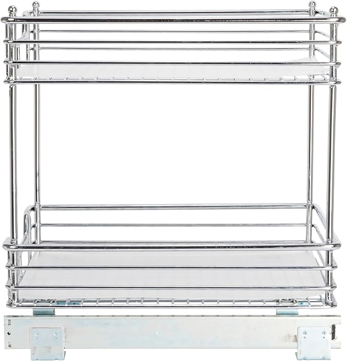Household Essentials Glidez Chrome-Plated Steel Pull-Out/Slide-Out Storage - Image 10
