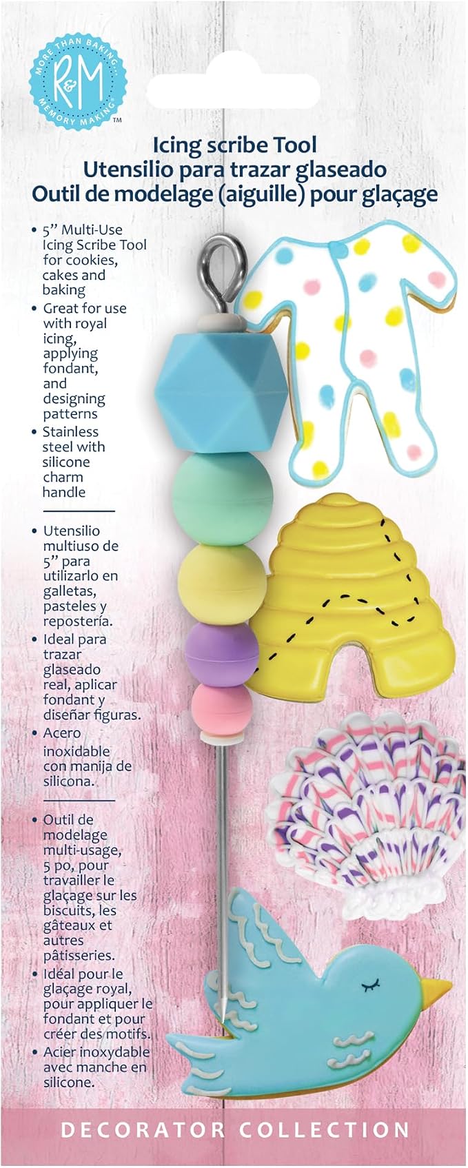 R&M International 2713 Icing Decorating Scribe Tool by RMInternational