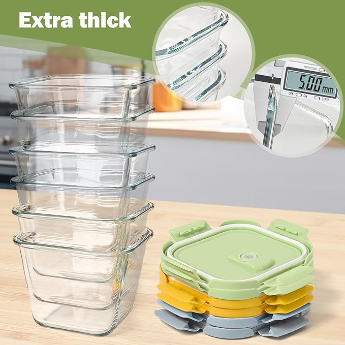 Glass Soup Containers with Lids 32oz - Image 6