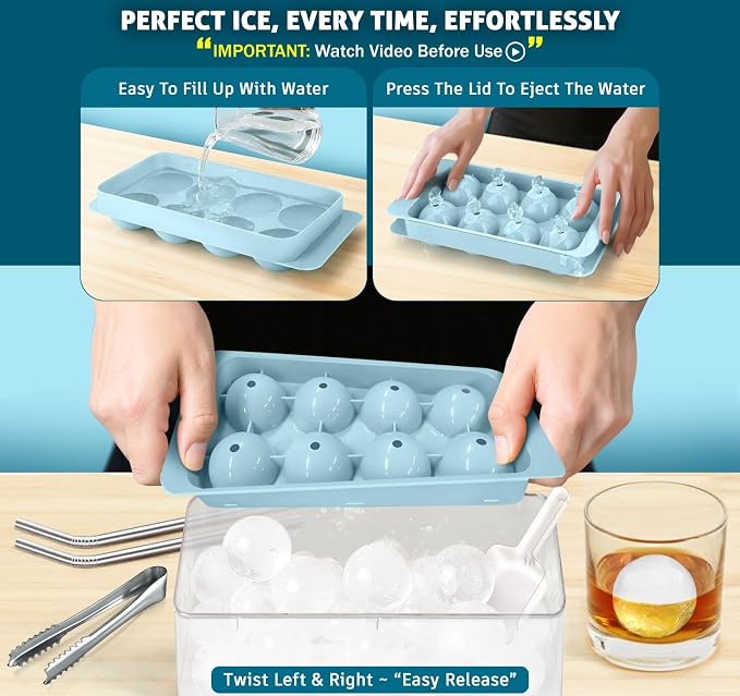 1.8in Large Ice Cube Molds - Image 2