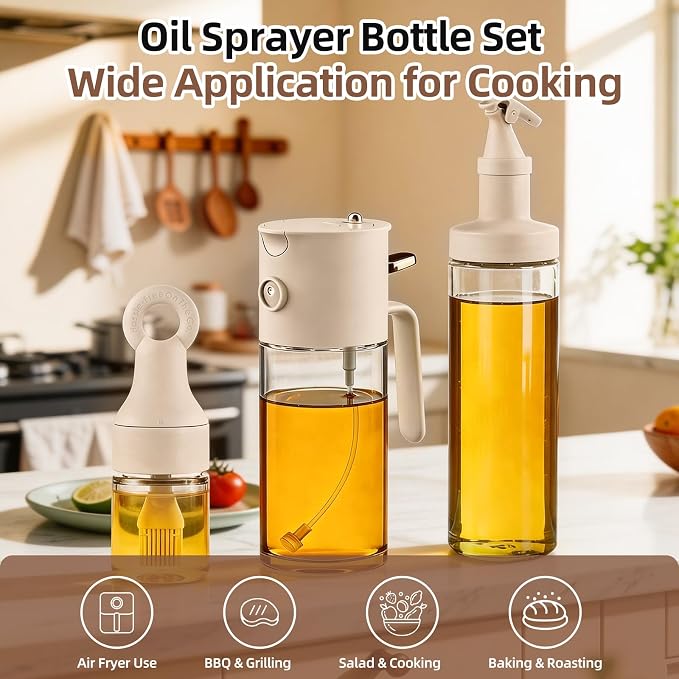 580ml/19.6oz Olive Oil Sprayer Bottle - Image 2
