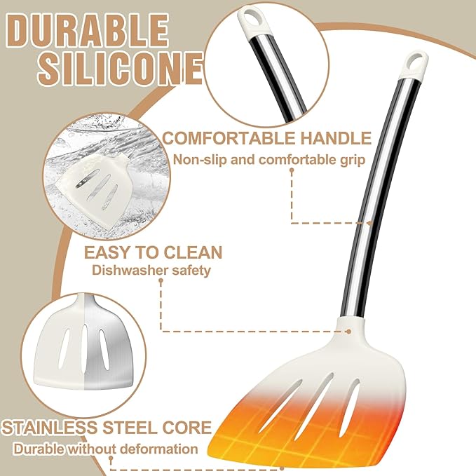 Kitchen Utensils Set-Umite Chef 34 Pcs Silicone Cooking Utensils Set - Image 6