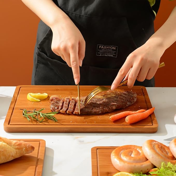 Carbonized Bamboo Cutting Boards - Image 2