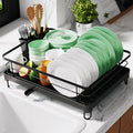 Kitsure Dish Drying Rack for Kitchen Counter, Stainless Steel Sink Organization by Kitsure