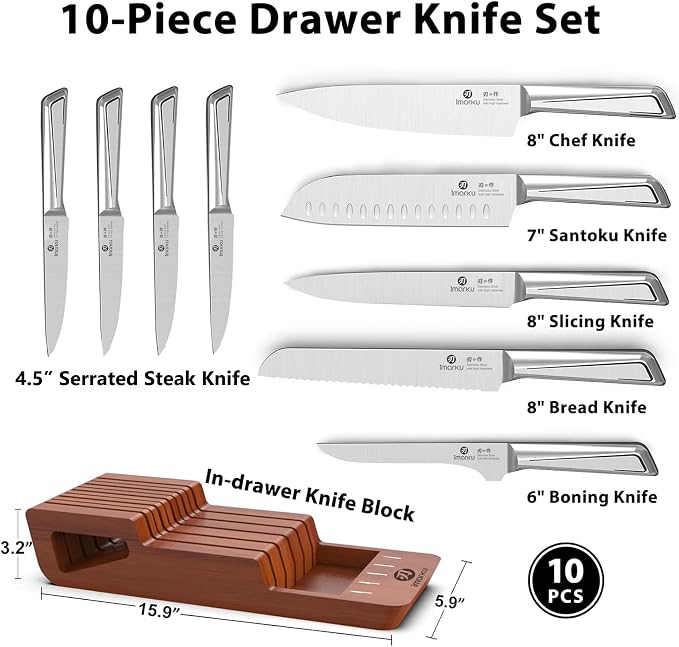 imarku Knife Set, Kitchen Knife Sets - Image 5