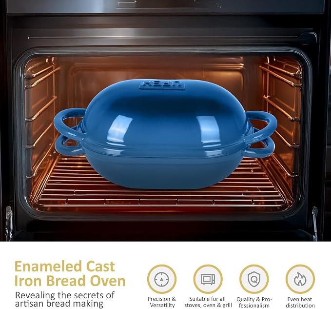 Dutch Oven for Bread Baking – Premium Cast Iron Pot - Image 4