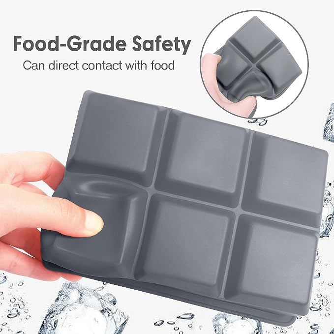 Excnorm Silicone Ice Cube Trays 3 Pack - Image 5