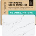 TOSORO - Stone Bath Mat Diatomaceous Earth Shower Mat Non-Slip Super Absorbent by Tosoro