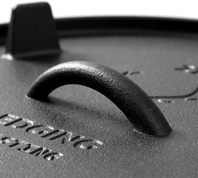 EDGING CASTING Pre-Seasoned Cast Iron Camping Dutch Ovens, Outdoor Camping - Image 6