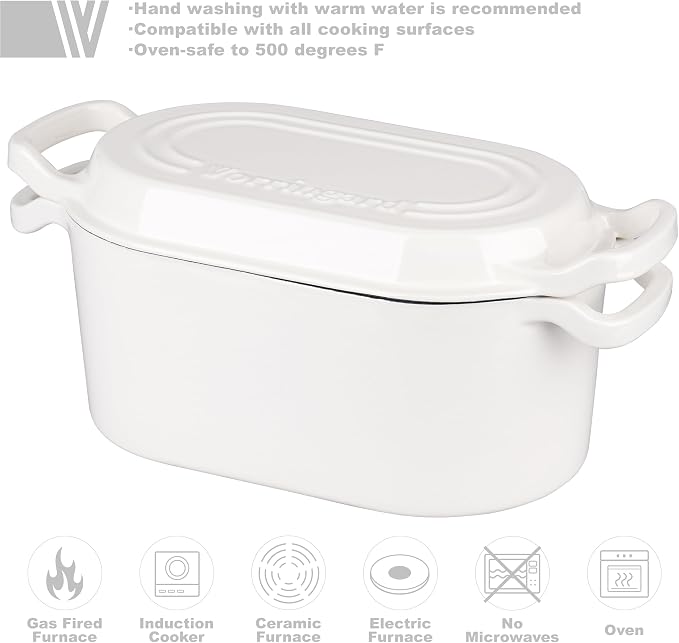VORRINGARD Oval Dutch Oven Pot - Image 3
