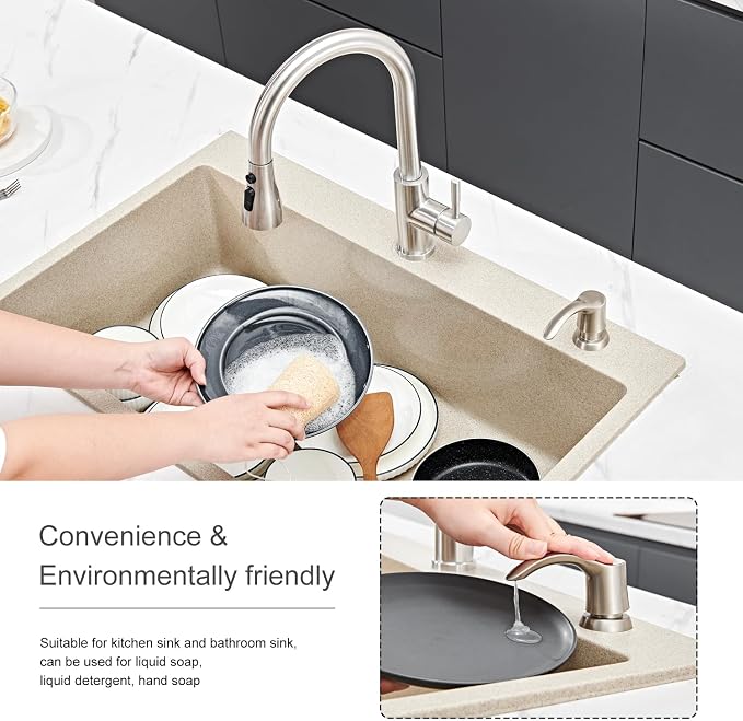 GAGALIFE Kitchen Sink Soap Dispenser - Image 6