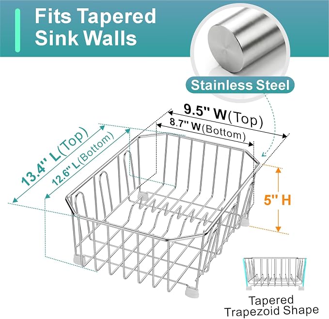 GSlife Mini in Sink Dish Drying Rack - Image 3