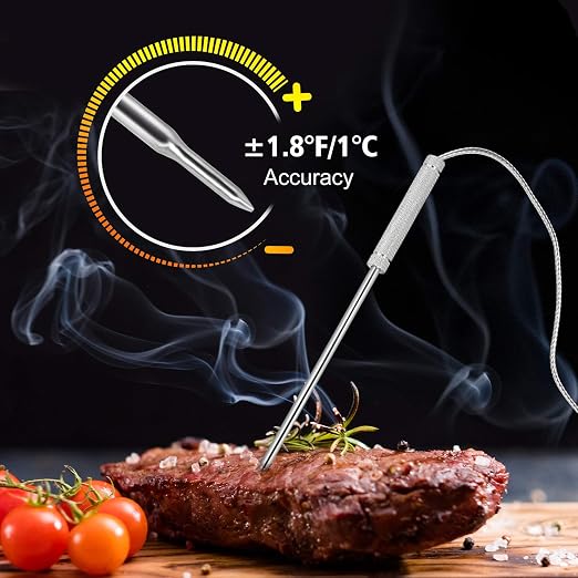 Wireless Meat Thermometer for Grilling Smoking - Image 7