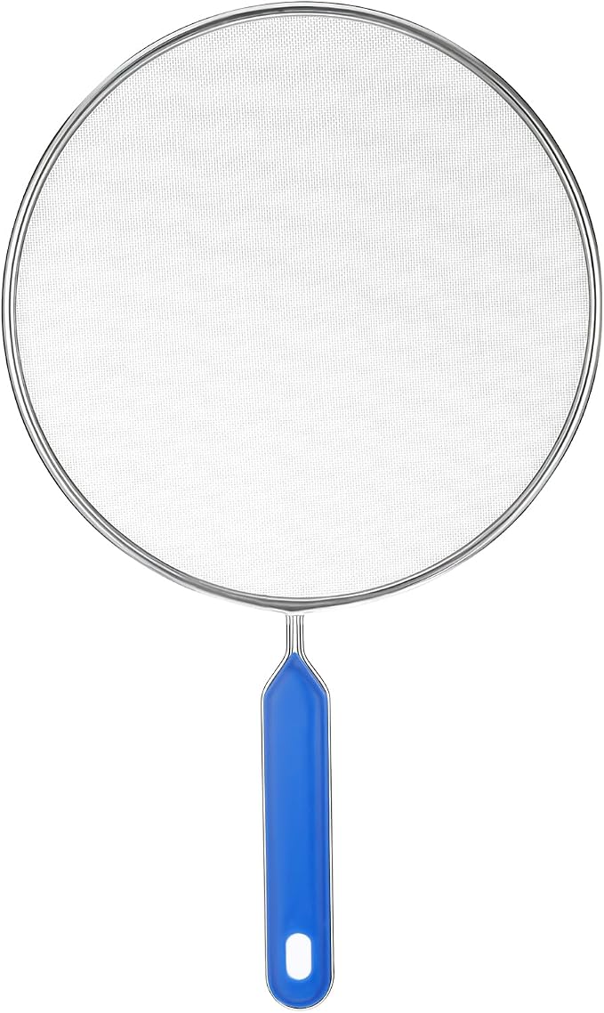 1PCS Splatter Screen for Frying Pan, 8Inch Stainless Steel Splatter Guard for by Thinp