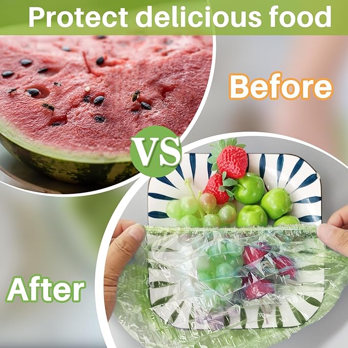 MAQIHAN 80Pcs Bowl Covers Reusable - Image 5