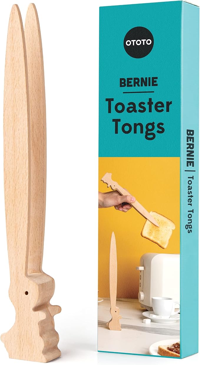OTOTO Bernie Bunny Toaster Tongs by OTOTO