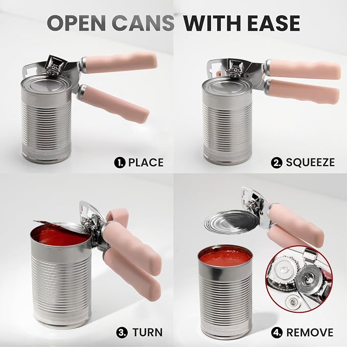 Zulay Kitchen Heavy Duty Stainless Steel Can Opener Manual - Image 6