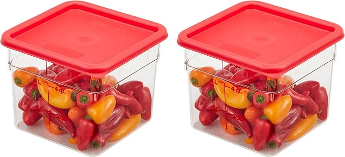 Cambro Food Storage Container - 6 QT Square by CambroManufacturing