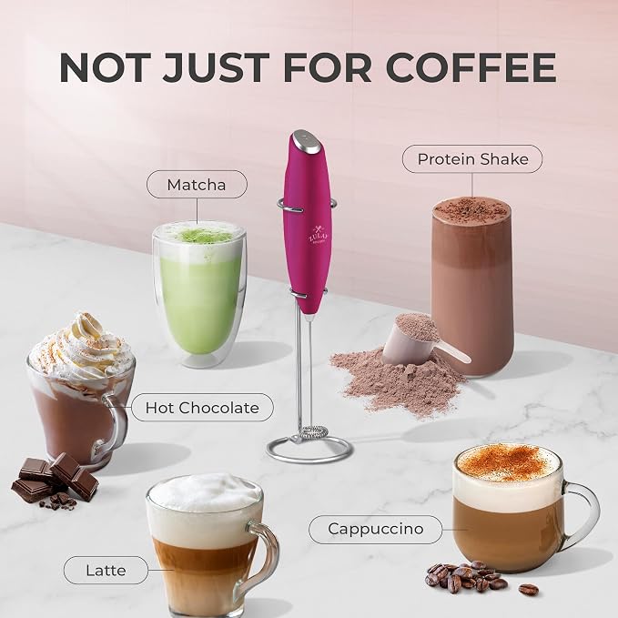 Zulay Kitchen Powerful Milk Frother Wand - Image 3