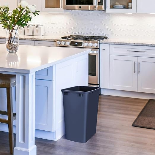 Rev-A-Shelf 2-Pack 35 Quart Polymer Replacement Trash Bin, Recycle Waste - Image 9