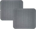 ZLR 2 Pcs Large Silicone Dish Drying Mat by ZLR