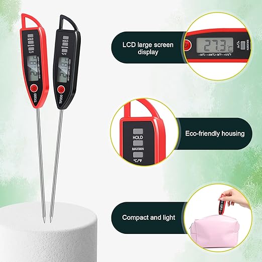 Copkim 6 Set Waterproof Food Thermometer - Image 3