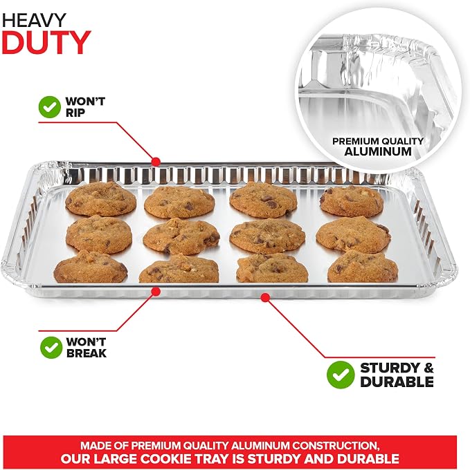 Stock Your Home Disposable Cookie Sheets - Image 3