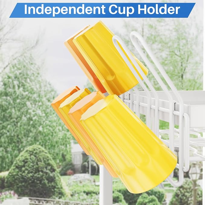 SNTD Over The Sink Dish Drying Rack - Image 8