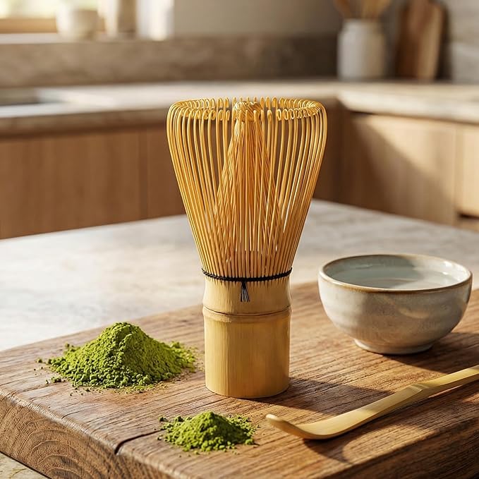 Clay&Fire Matcha Whisk, Handcrafted Bamboo Whisk - Image 5