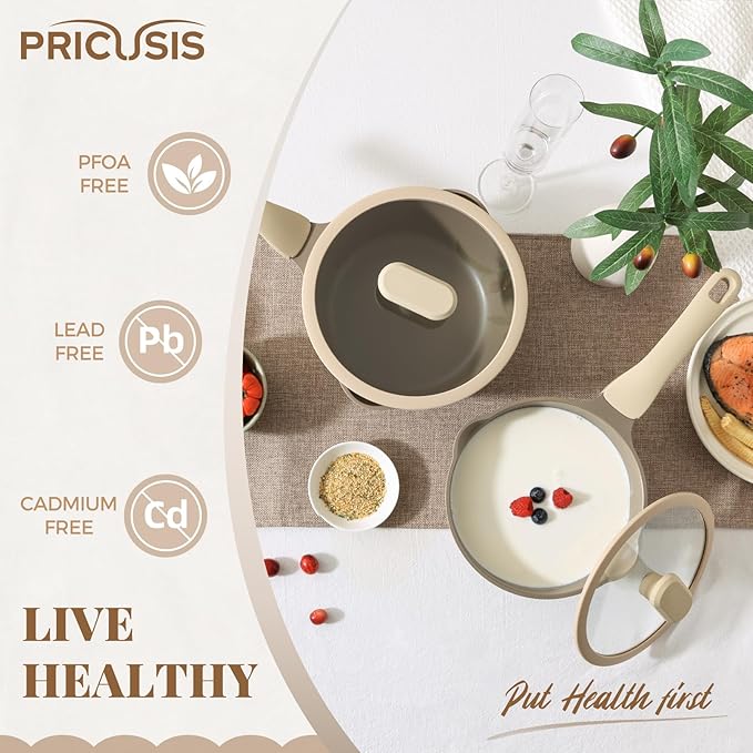 PRICUSIS Nonstick Saucepan - Image 5