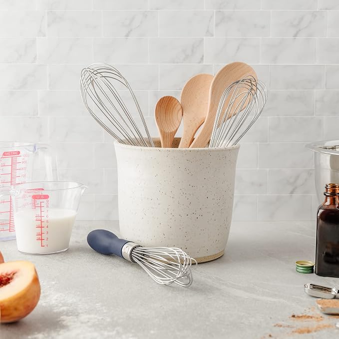 Chef Pomodoro 3-Piece Kitchen Whisk Set, Stainless Steel Whisks - Image 8