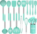 Silicone Cooking Utensil Set, Umite Chef 15pcs Silicone Cooking Kitchen by UmiteChef